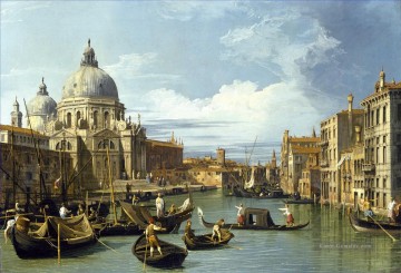 Canaletto Werke - Der Canal Grande und die Kirche des Salute Canaletto